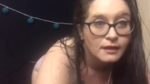 Pretty plumper smokes and convinces you to jerk off with her. BBW Smoking