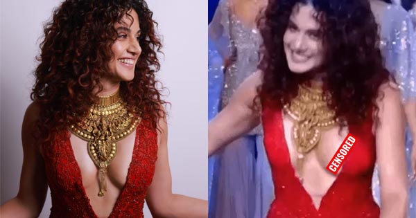 Taapsee Pannu Naked Nipple Slip Cute Tits Video