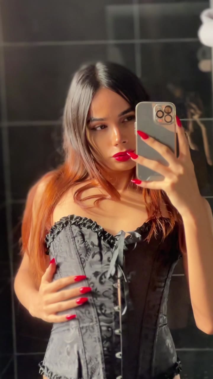 Venusvero21 Tgirl XXX Dick Masturbating On Cam
