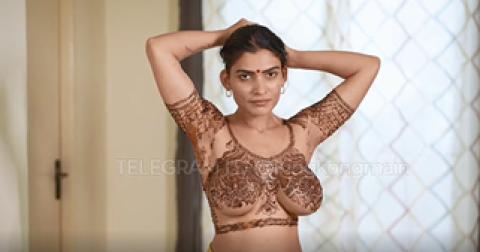 Resmi r Nair Naked Topless tits in mehendi clip