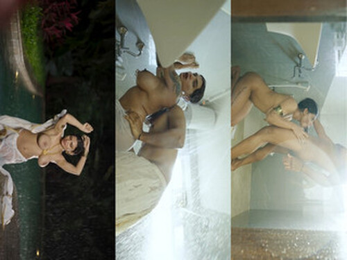 Resmi Nair nude Blowjob & hard Sex in RAINFALL