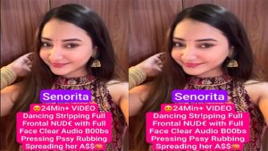 Senorita Famous Instagram Model Nude XXX Premium Live Video