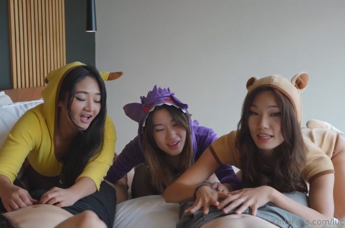AsianMochi Nude XXX Leaked Pokemon Orgy Clip