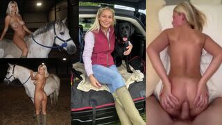 ThatYoungBlonde nude xxx leaked Anal creampie Sextape