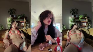 Peachjars naked xxx leaked 2nd slide my plug in vibrator masturbation